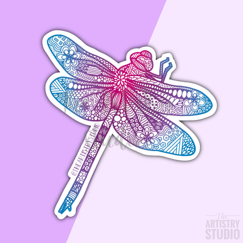 Dragonfly Sticker | 3.2x3