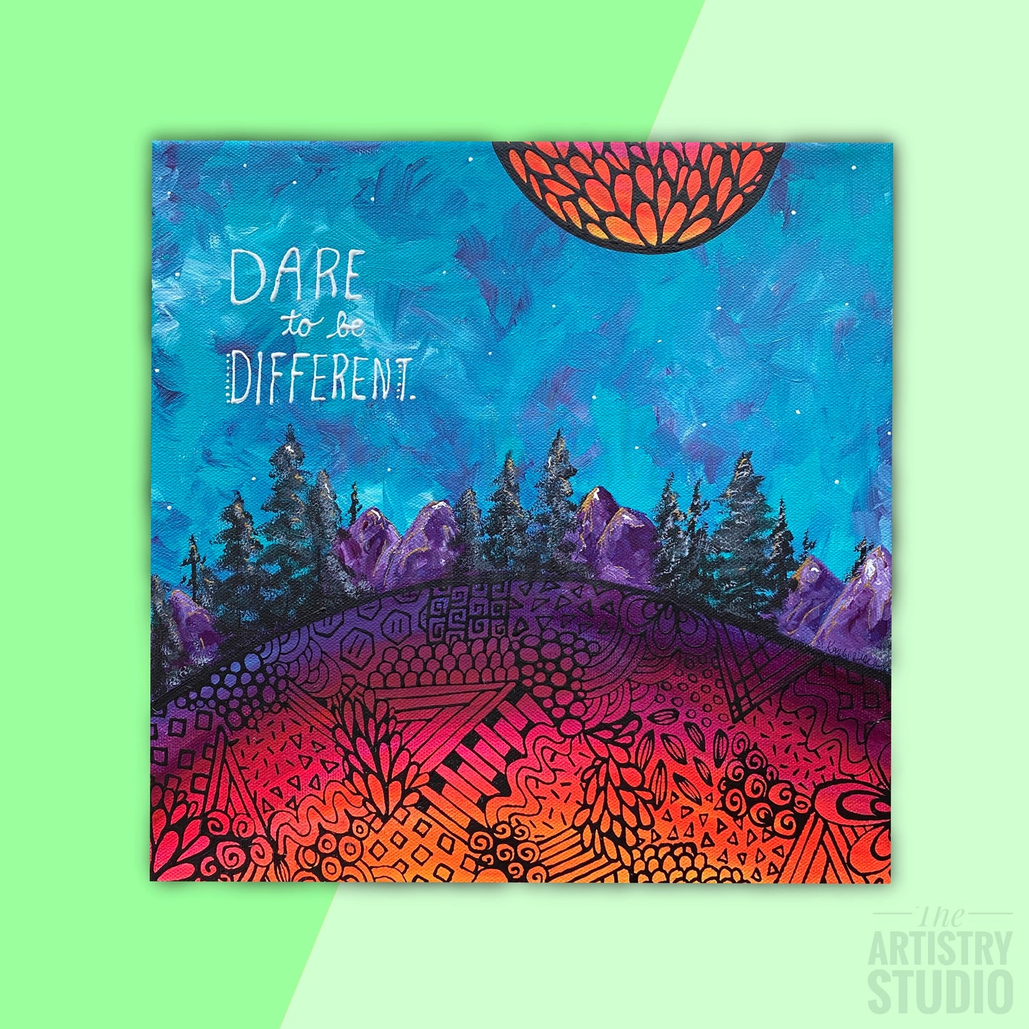 Dare to be Different | 12x12