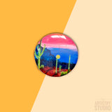 Desert Cacti Button | 1.5x1.5