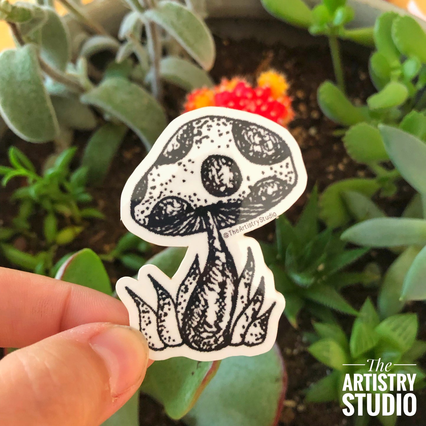Little Mushroom Sticker | 1.6x2.1