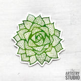 Succulent Sticker | 2.7x2.5