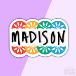 Madison Sticker | 3x2.2