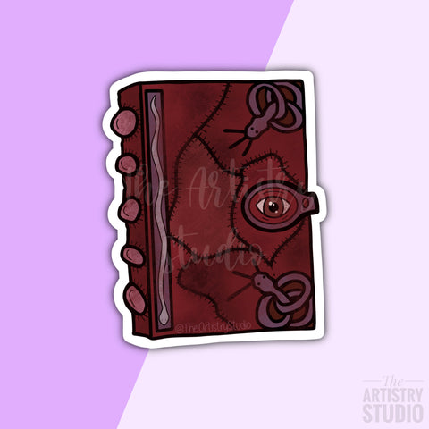 Spell Book Sticker | 2.3x2.8